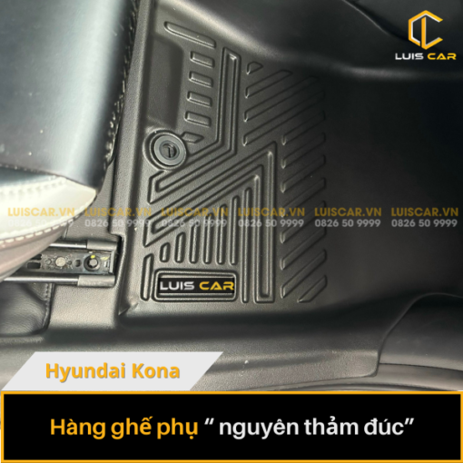 Thảm Lót Sàn Ô Tô TPE Đúc Cho Xe Hyundai Kona