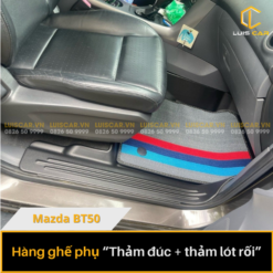 Thảm Lót Sàn Ô Tô TPE Đúc Cho Xe Mazda BT50 đời 2014 - 2021