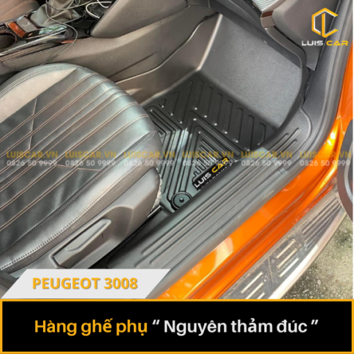 Thảm Lót Sàn Ô Tô TPE Đúc Cho Xe Peugeot 3008