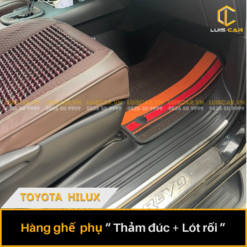 Thảm Lót Sàn Ô Tô TPE Đúc Cho Xe toyota hilux