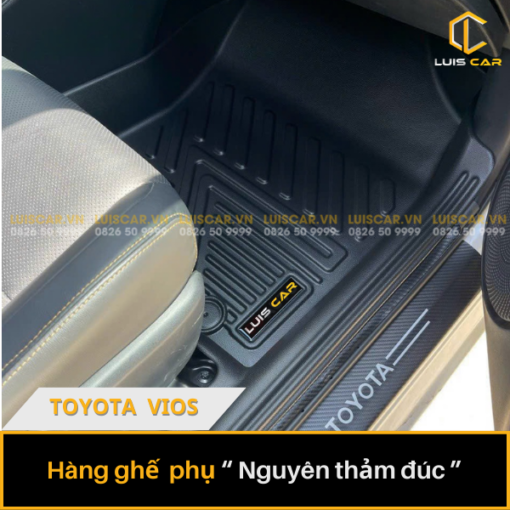 Thảm Lót Sàn Ô Tô TPE Đúc Cho Xe Toyota Vios