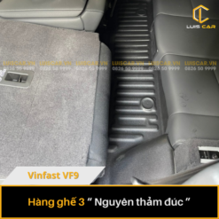 Thảm Lót Sàn Ô Tô TPE Đúc Cho Xe Vinfast Vf9 Đời 2023 - Hiện Tại