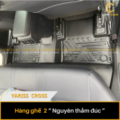 Thảm Lót Sàn Ô Tô TPE Đúc Cho Xe Yariss Cross